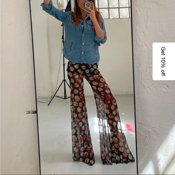 Insomnia Studio - Mesh Trousers - Moon design - XS/S - Picture 2 of 3